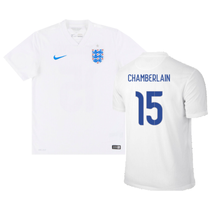 England 2014-15 Home Shirt (S) (Very Good) (CHAMBERLAIN 15)