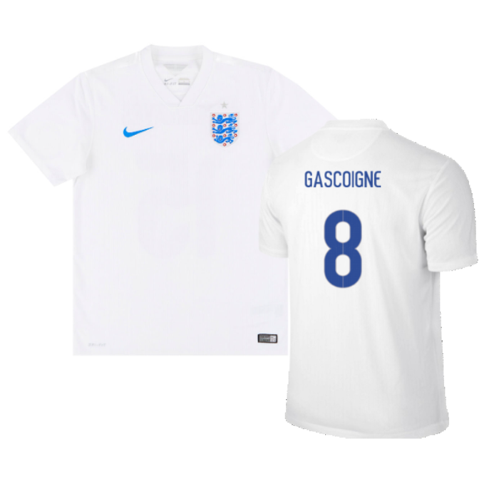 England 2014-15 Home (M) (Good) (GASCOIGNE 8)