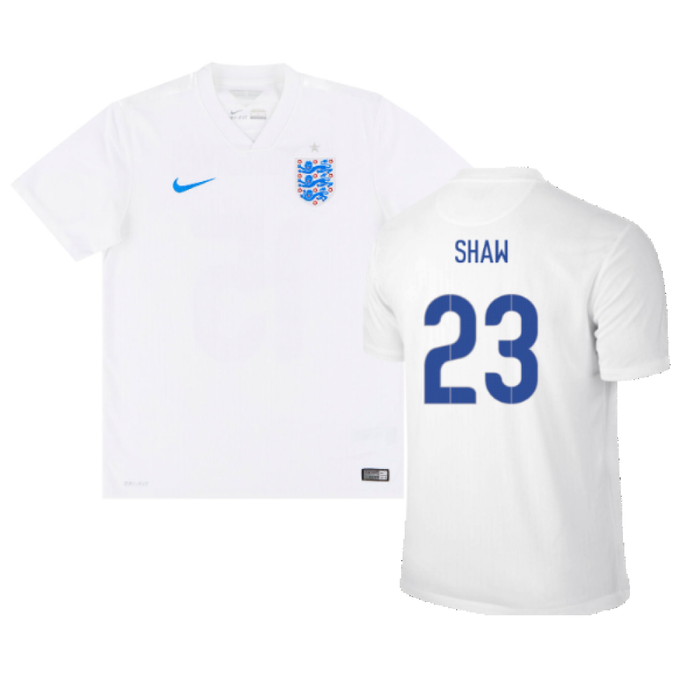 England 2014-15 Home (M) (Good) (SHAW 23)