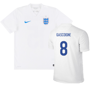 England 2014-15 Home Shirt (S) (Very Good) (GASCOIGNE 8)_0