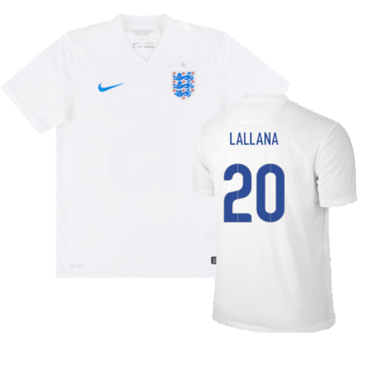 England 2014-15 Home Shirt (S) (Very Good) (LALLANA 20)_0