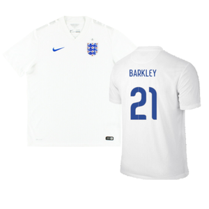 England 2014-16 Home Shirt (M) (Good) (BARKLEY 21)_0