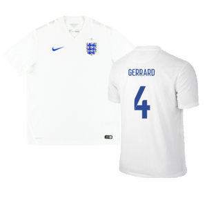 England 2014-16 Home (Very Good) (GERRARD 4)_0