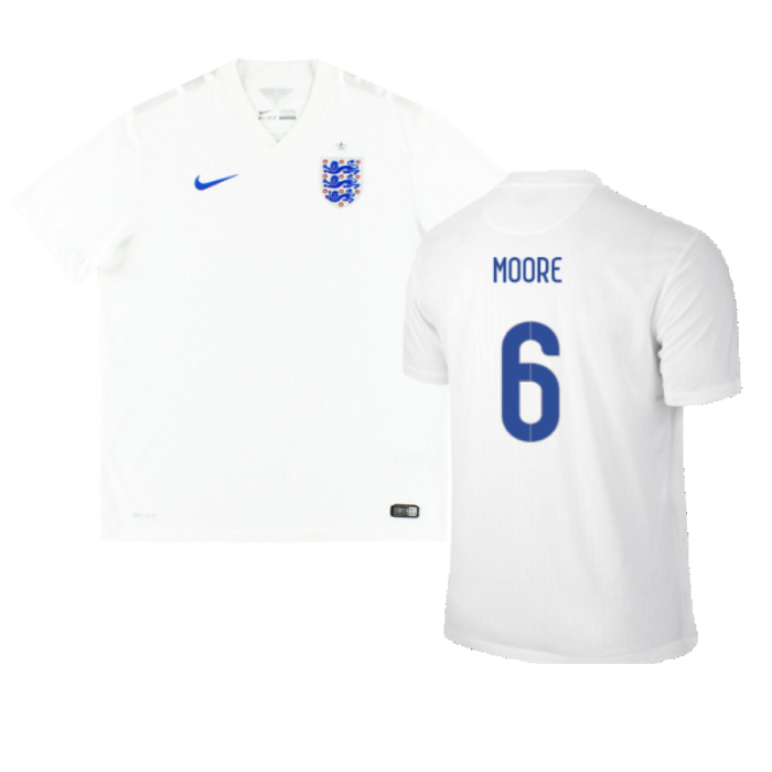 England 2014-16 Home (Very Good) (MOORE 6)