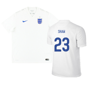 England 2014-16 Home Shirt (M) (Good) (SHAW 23)_0