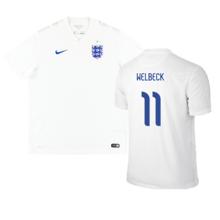 England 2014-16 Home Shirt (M) (Good) (WELBECK 11)