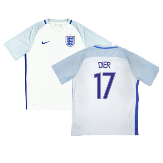 England 2016-17 Home Shirt (M) (Good) (Dier 17)_0