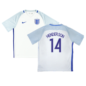 England 2016-17 Home Shirt (XL) (Excellent) (Henderson 14)_0