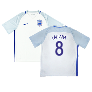 England 2016-17 Home Shirt (XL) (Excellent) (Lallana 8)_0