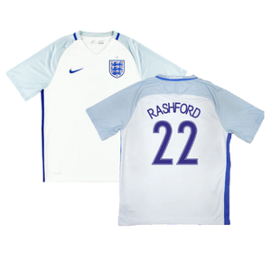 England 2016-17 Home Shirt (M) (Good) (Rashford 22)_0