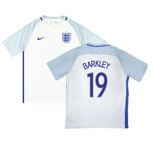 England 2016-18 Home (L) Barkley #19 (Excellent) (Barkley 19)_0