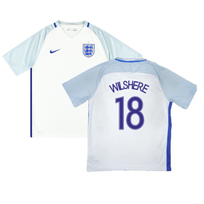 England 2016-18 Home (L) Barkley #19 (Excellent) (Wilshere 18)