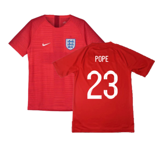 England 2018-19 Away Shirt (XL BOYS) (Excellent) (Pope 23)_0