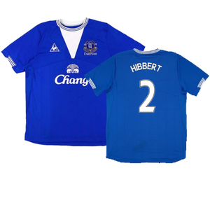 Everton 2009-10 Home Shirt (M) (Excellent) (Hibbert 2)_0