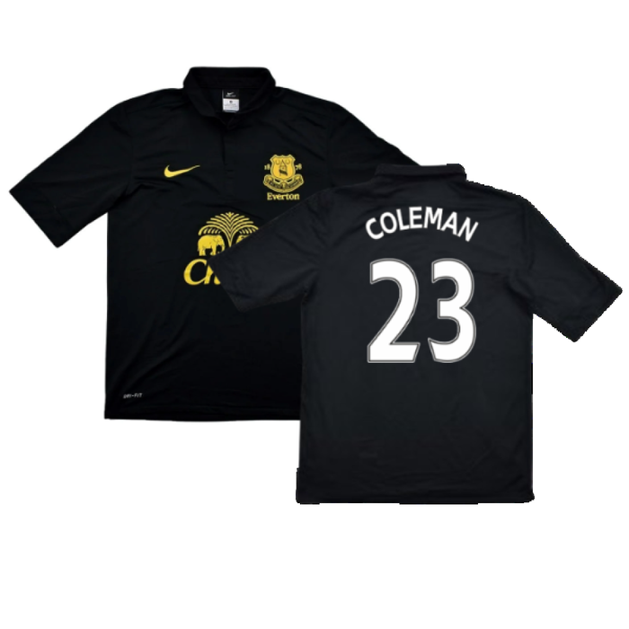 Everton 2012-13 Away Shirt (S) (Excellent) (COLEMAN 23)