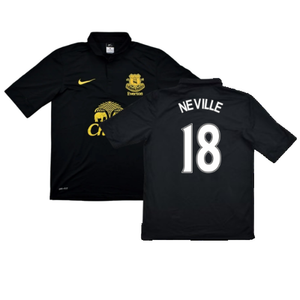 Everton 2012-13 Away Shirt (S) (Excellent) (Neville 18)_0