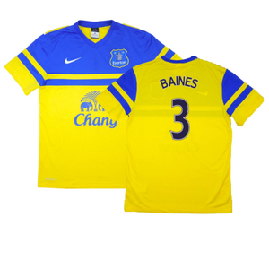 Everton 2013-14 Away Shirt (M) (Excellent) (Baines 3)_0