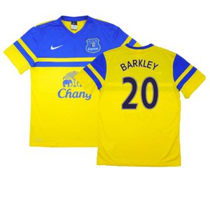 Everton 2013-14 Away Shirt (M) (Excellent) (Barkley 20)_0