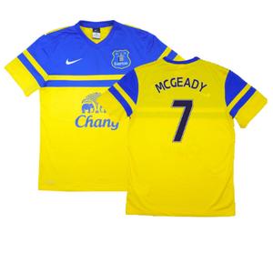 Everton 2013-14 Away Shirt (M) (Excellent) (McGeady 7)_0