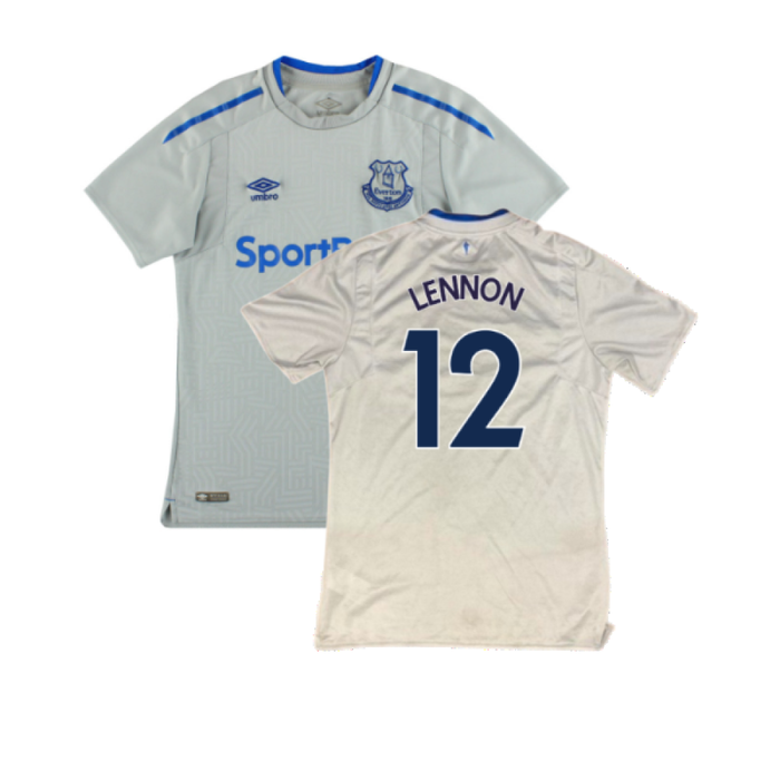 Everton 2017-18 Away Shirt (Good) (Lennon 12)