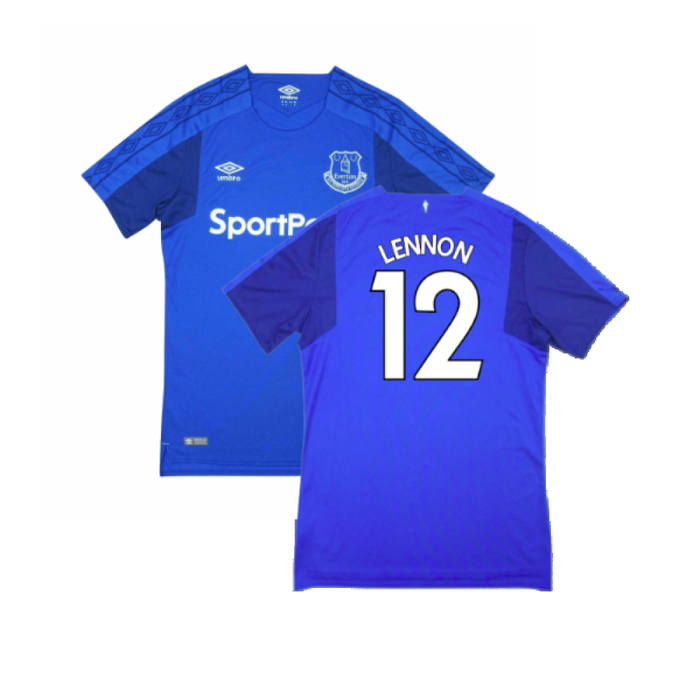 Everton 2017-18 Home Shirt (Excellent) (Lennon 12)