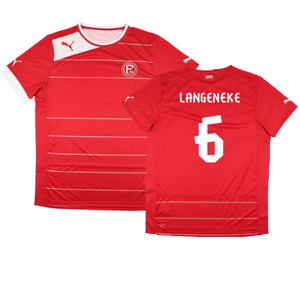 Fortuna Dusseldorf 2012-13 Home Shirt (Sponsorless) (XL) (Excellent) (Langeneke 6)_0