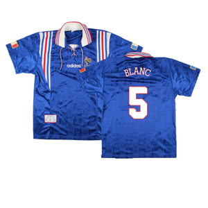 France 1996-98 Home Shirt (M) (Excellent) (BLANC 5)_0