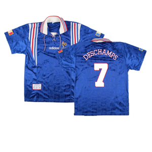 France 1996-98 Home Shirt (M) (Excellent) (Deschamps 7)_0