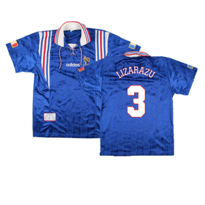 France 1996-98 Home Shirt (M) (Excellent) (LIZARAZU 3)_0