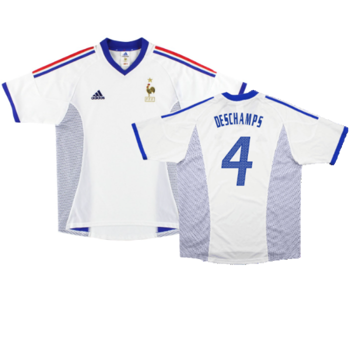 France 2002-04 Away Shirt (L) (Excellent) (DESCHAMPS 4)