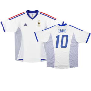 France 2002-04 Away Shirt (L) (Excellent) (ZIDANE 10)_0