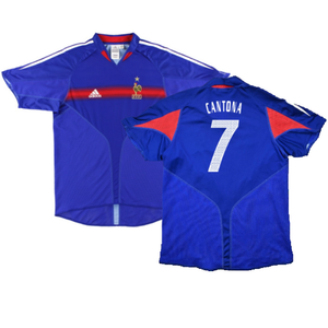 France 2004-06 Home Shirt (XL) (Good) (CANTONA 7)_0