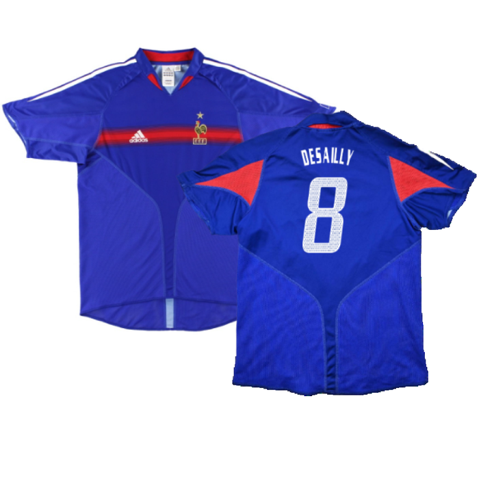 France 2004-06 Home Shirt (S) (Very Good) (Desailly 8)