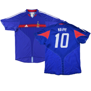 France 2004-06 Home Shirt (S) (Very Good) (MBAPPE 10)_0