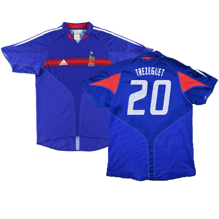 France 2004-06 Home Shirt (XL) (Good) (Trezeguet 20)