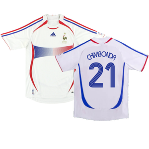 France 2006-07 Away Shirt (L) (Fair) (Chimbonda 21)_0