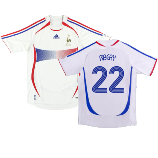 France 2006-07 Away Shirt (L) (Fair) (Ribery 22)_0