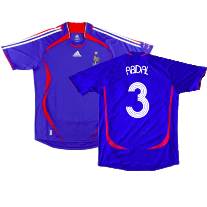 France 2006-08 Home Shirt (XL) (Excellent) (Abidal 3)