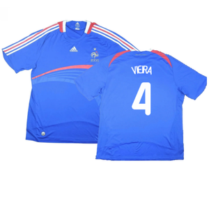 France 2007-08 Home Shirt (M) (Excellent) (Vieira 4)_0