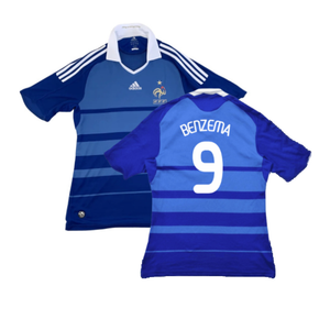 France 2008-09 Home Shirt (Very Good) (Benzema 9)_0