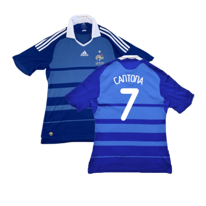 France 2008-09 Home Shirt (Very Good) (Cantona 7)