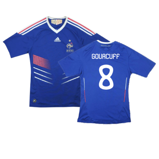 France 2009-10 Home Shirt (S) (Gourcuff 8) (Excellent)_0