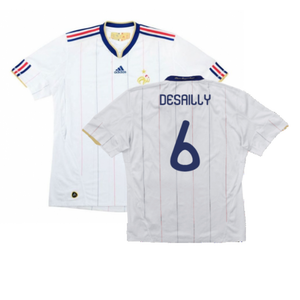 France 2010-11 Away Shirt (M) (Excellent) (DESAILLY 6)_0