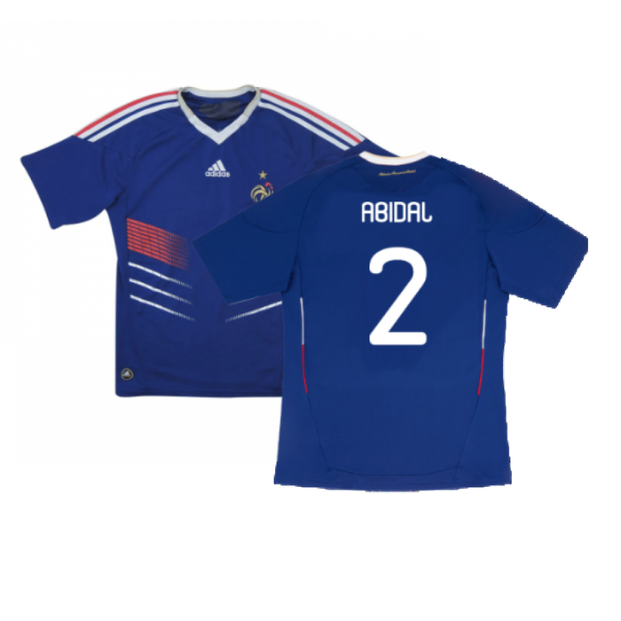 France 2010-11 Home Shirt (XL) (Very Good) (Abidal 2)