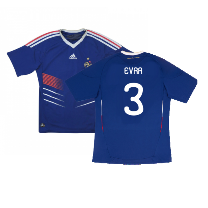 France 2010-11 Home Shirt (XL) (Very Good) (EVRA 3)