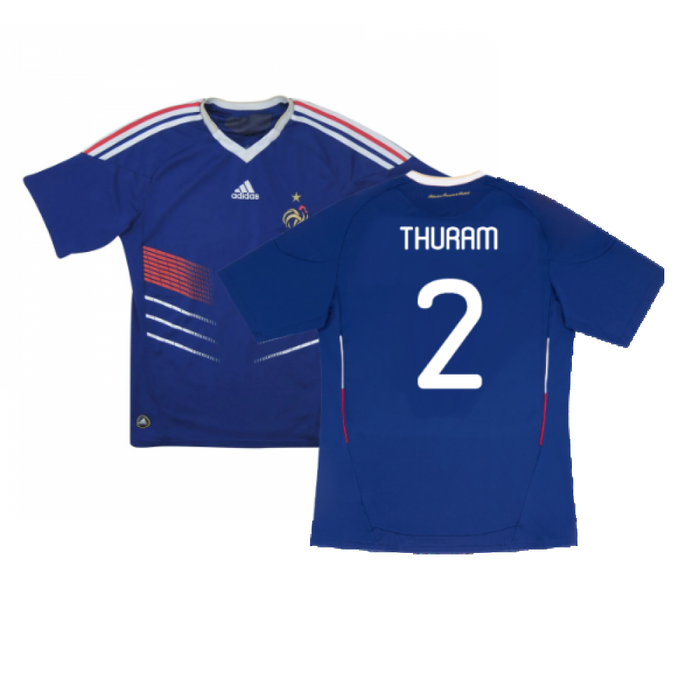 France 2010-11 Home Shirt (L) (Very Good) (THURAM 2)