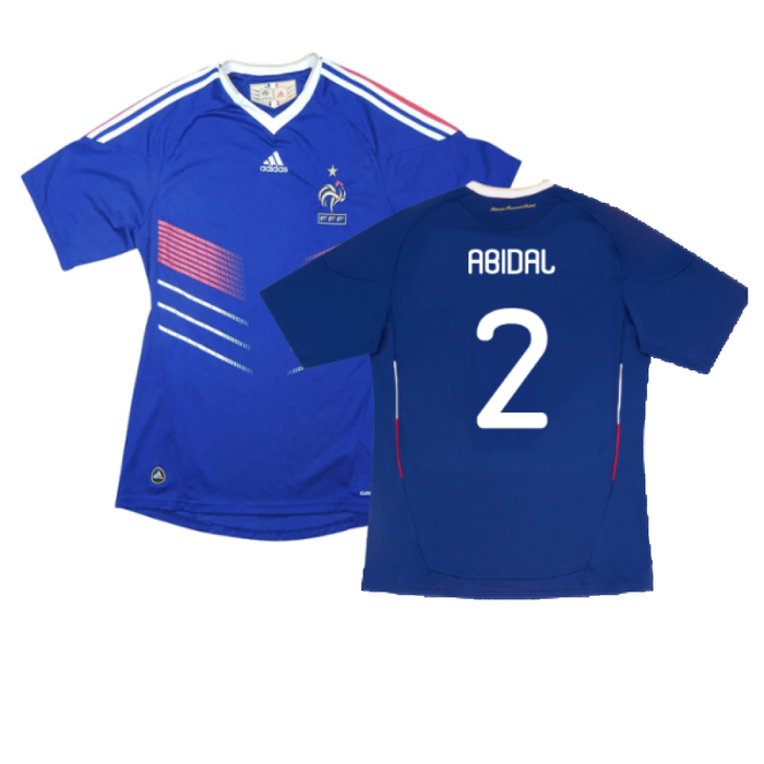 France 2010-2011 Home Shirt (L) (Excellent) (Abidal 2)