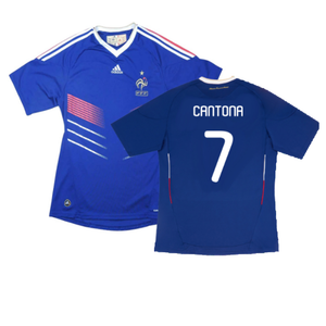 France 2010-2011 Home Shirt (L) (Excellent) (CANTONA 7)_0