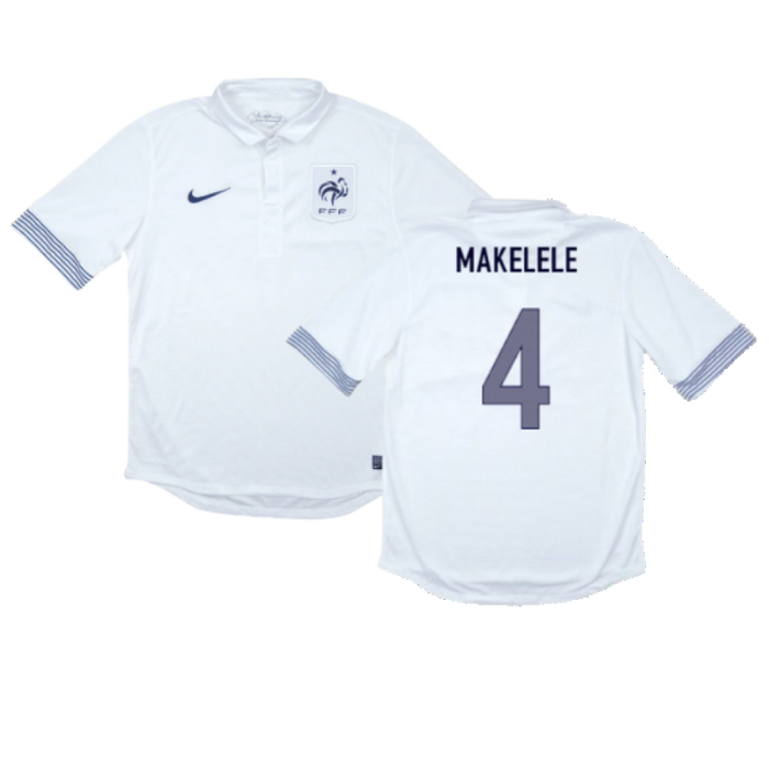 France 2012-13 Away Shirt (L) (Excellent) (MAKELELE 4)