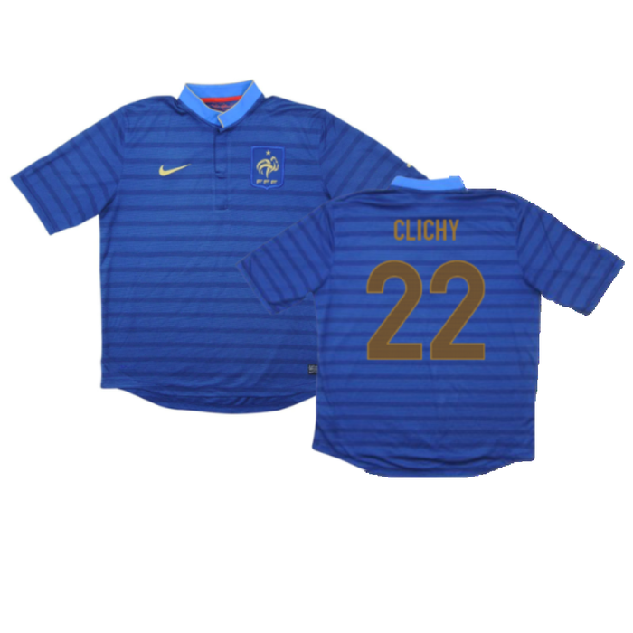 France 2012-13 Home Shirt (M) (Very Good) (Clichy 22)